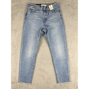 Levi's Light Blue Ankle & Cropped Jeans